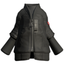 dark bomber jacket